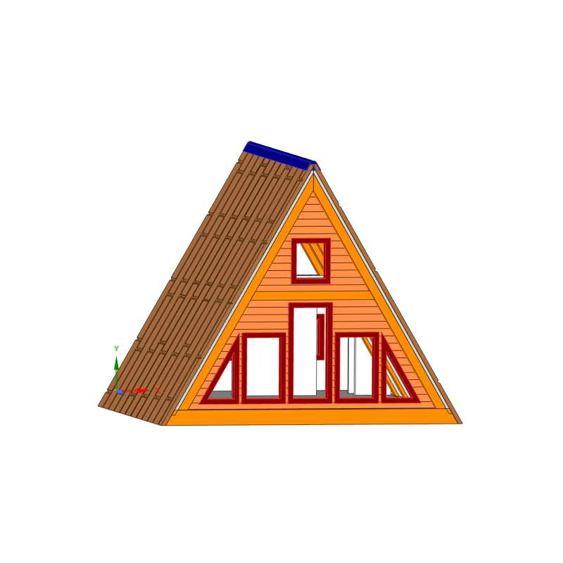 DDR Bungalow Typ A III - Holz Verkleidung - TT DDR Bungalow Typ A III - Holz Verkleidung - TT