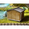 DDR Gartenlaube Typ GL10 - Holz-Wandverkleidung - TT