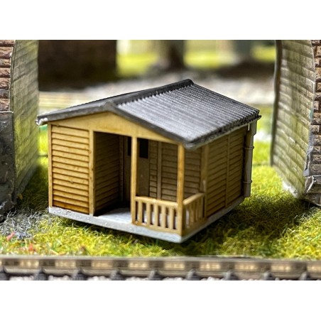 DDR Gartenlaube Typ GL10 - Holz-Wandverkleidung - TT