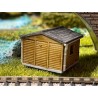 Colorierte DDR Gartenlaube Typ GL10 - Verkleidet - N
