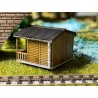 DDR Gartenlaube Typ GL10 - Holz-Wandverkleidung - H0
